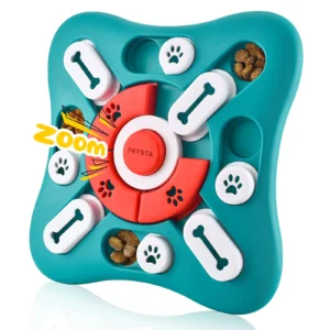 Dog Puzzle Toys, Treat Dispensing Dog Enrichment Toys for IQ Training and Brain Stimulation Interactive Mentally Stimulating